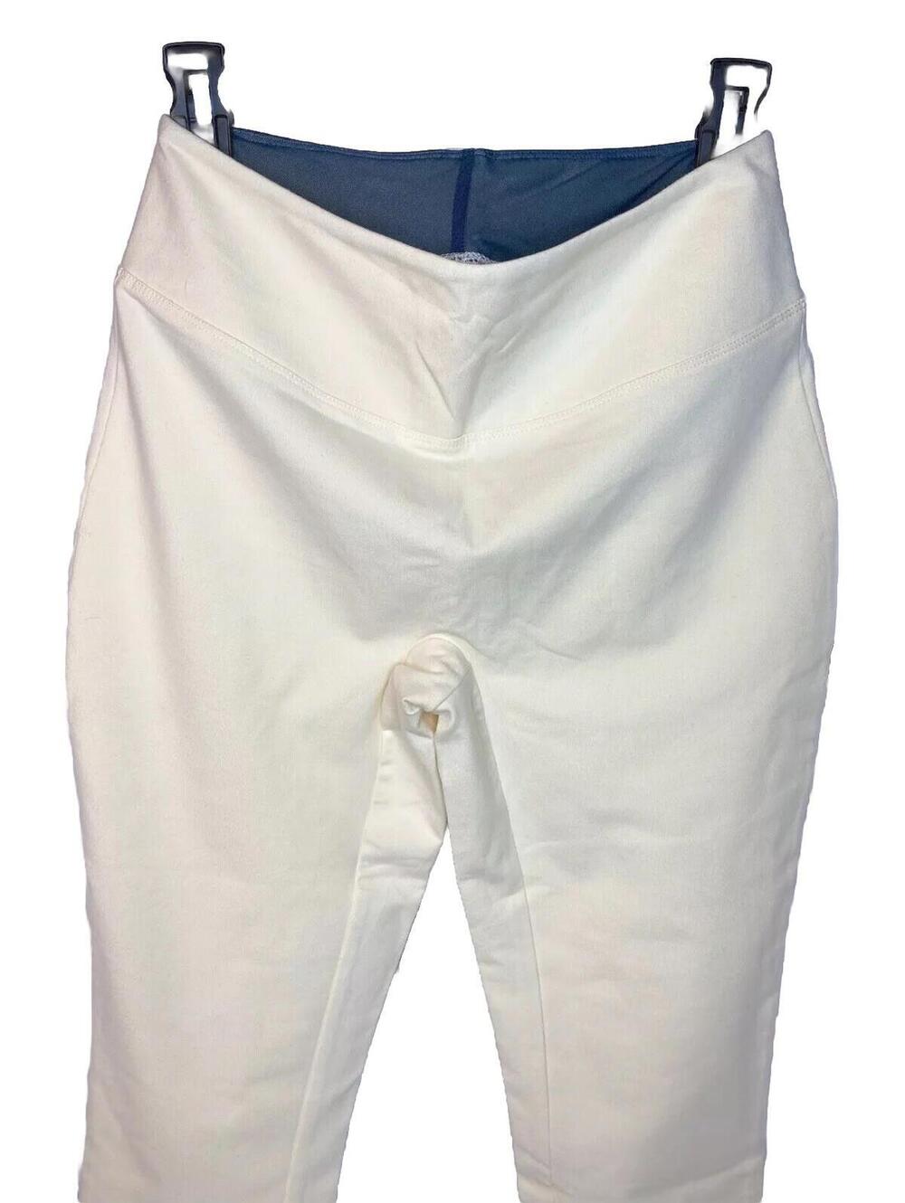 Renee Greenstein (Women with Control) Ivory Size XSP Slim Leg Pants/ Leggings